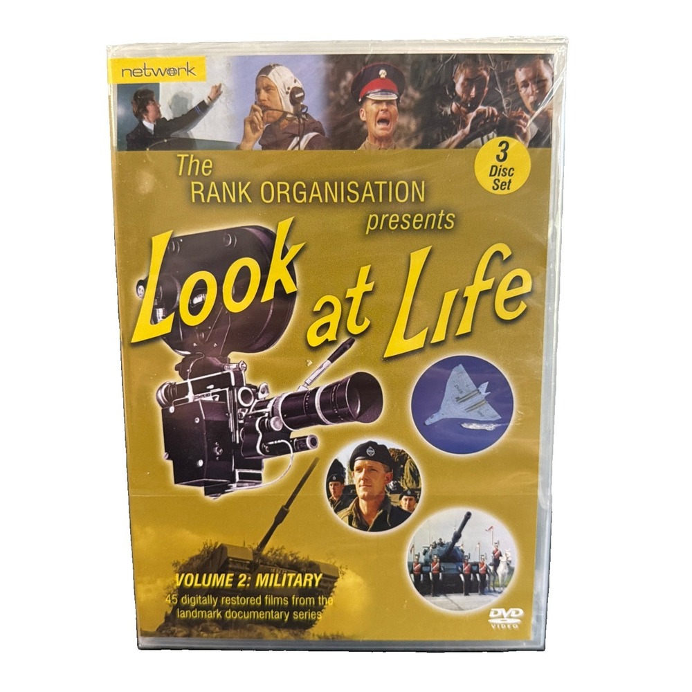 Look at Life Volume 2 Military 3-Disc DVD Set 2011 UK Region 2 New Documentary